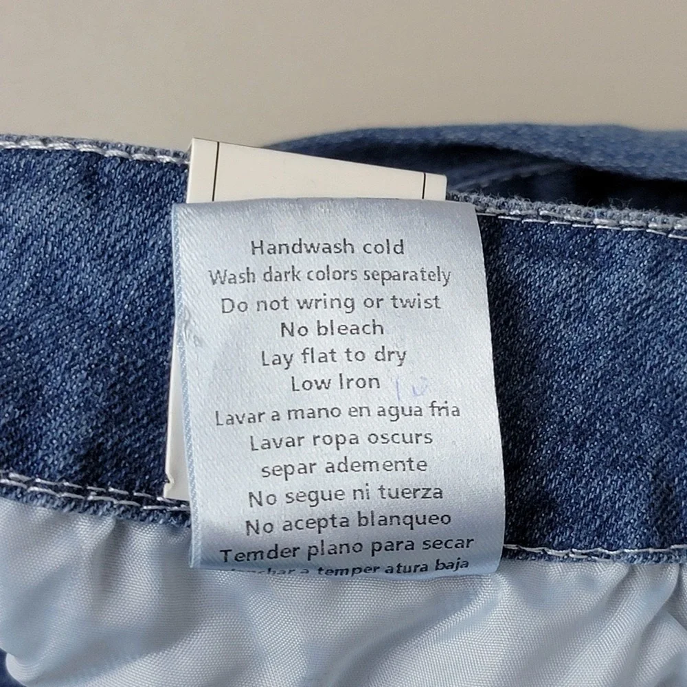 Judy Blue Womens Mid Rise‎ XL Blue Stretch Jeans Preppy Denim School 34